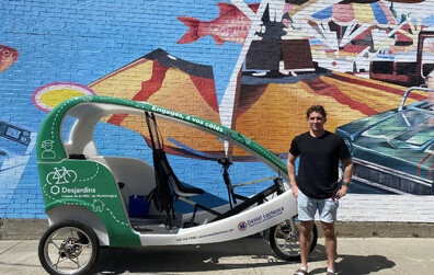 C'est le grand retour des balades en triporteur à Montmagny!