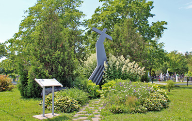 L'Homme croix en restauration