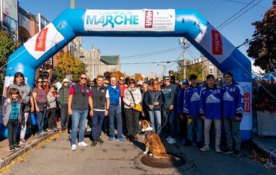 Édition record de La Grande marche à Montmagny en présence de Pierre Lavoie!