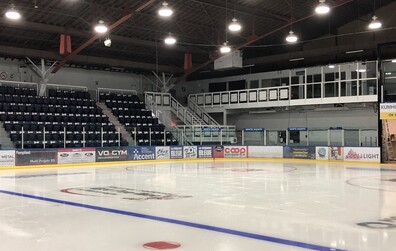 Nouvel éclairage hautement performant à l'aréna de Montmagny