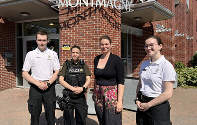 Des cadets de la SQ à Montmagny cet été