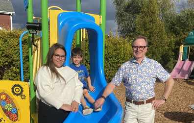 Montmagny inaugure son parc du Tortillard renouvelé, le projet gagnant de son budget participatif 2024