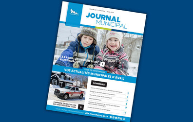 Le «Journal municipal» d'avril est disponible