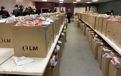 Distribution de 250 paniers de Noël à Montmagny