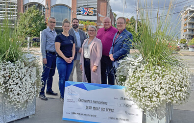 Des organismes magnymontois se partagent 2600$ à la suite du Loooong week-end des Fêtes