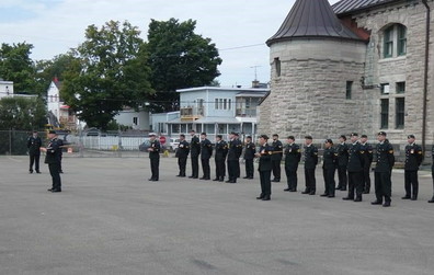 Un défilé et une cérémonie hors du commun à Montmagny
