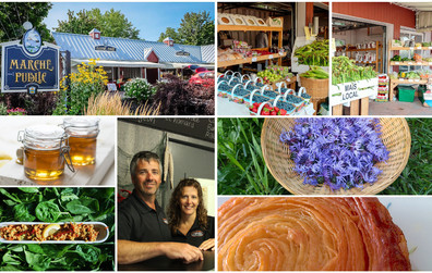 Marché public du centre-ville de Montmagny: Dégustations et découvertes lors de la Promenade gourmande