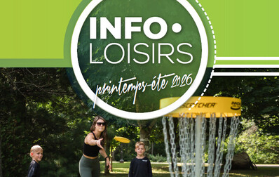 L'Info-loisirs printemps-été est disponible