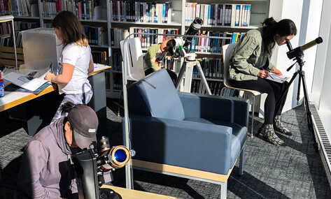 L'UNIVERS À PORTÉE DE MAIN | La Bibliothèque propose la location de télescopes en collaboration avec Explora Ciel